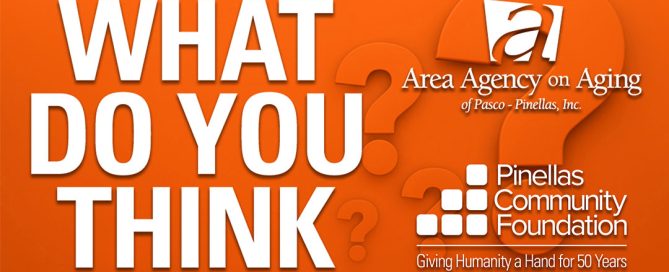 Older adults survey asking what they think