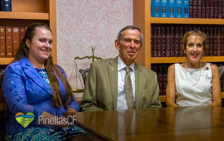 Bruce McManus at his family law firm.