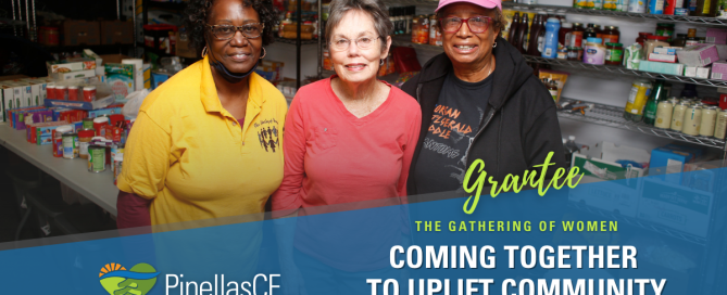The Gathering of Women Food Pantry provides groceries to those in need throughout Pinellas County.