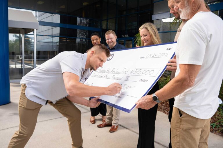 Gronk Fund Donates to Hurricane Relief