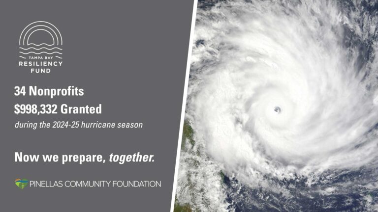 The Tampa Resiliency Fund is a hurricane relief nonprofit started by and managed by PCF