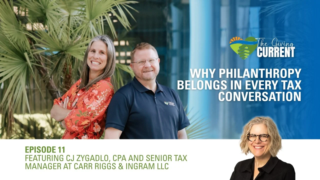 The Giving Current, Episode 11: Why philanthropy belongs in every tax conversation